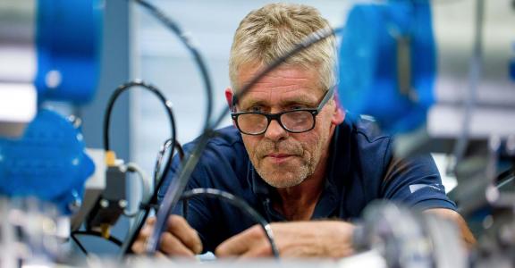 Electrician Jan van der Sterren delivers quality at Montair