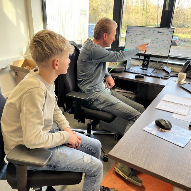 Snuffelstage bij Montair