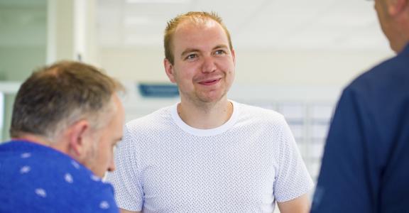 Sander Hesen, hoofd projectmanagement, engineering en design