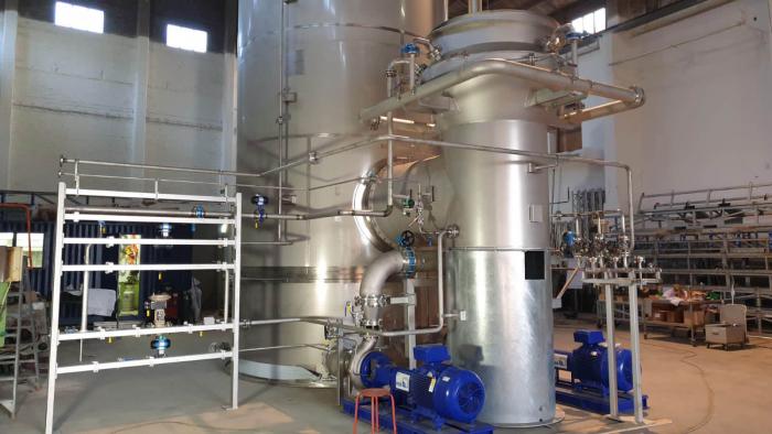 Gas scrubber in production at Montair Environmental Solutions